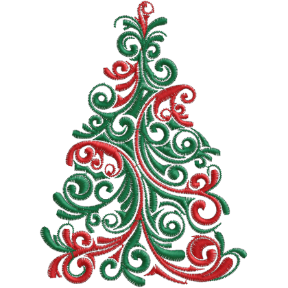 Matriz de Bordado  Árvore de Natal 03